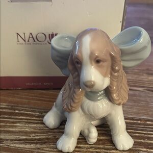 Nao Porcelain Dog Figurine